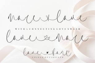 More Love - A Script Font Font Download