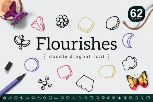 Flourishes Dingbat Font Download