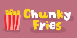 Chunky Fries Font Download
