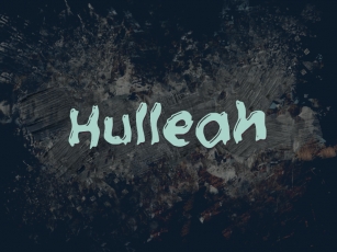 H Hulleah Font Download