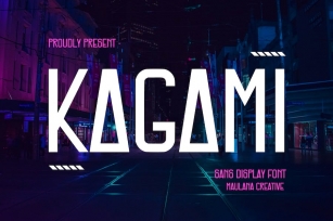 Kagami Sans Display Font Font Download