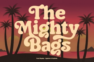 The Mighty Bags Font Download