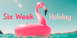Six Week Holiday Font Download