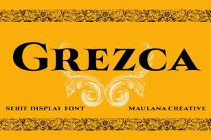 Grezca Serif Display Font Font Download