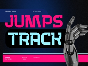 Jumps Track - Versi Font Download
