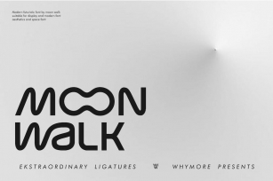 Moon Walk | Futuristic Modern Fonts Font Download