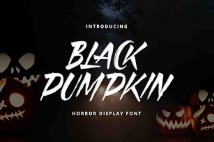 Black Pumpkin Font Download