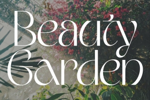Beauty Garden Font Download