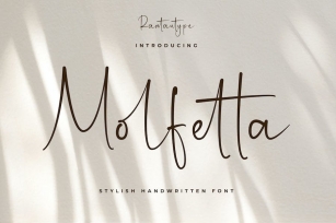 Molfetta Stylish Handwritten Font Font Download