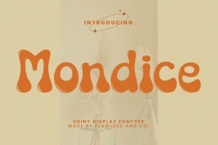 Mondice Font Download