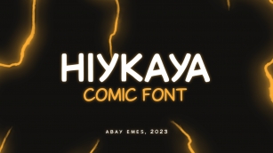 Hiykaya Font Download