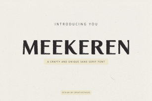 Meekere Font Download