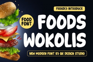 Foods Wokolis Font Download