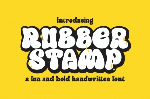 Rubber Stamp Display Font Download