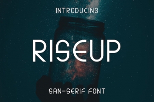Riseup Typeface Font Download