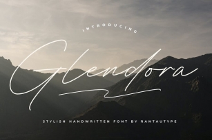 Glendora Stylish Handwritten Font Font Download