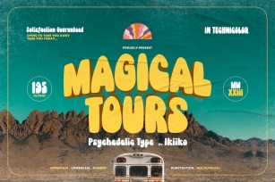 Magical Tours - Psychedelic Type Font Download