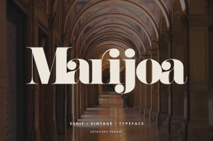 Marijoa - Vintage Font Font Download