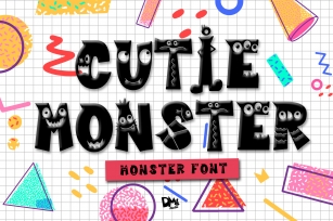 Cute Monster Font Download
