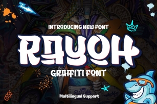 RAYOH – Display Graffiti Font Font Download