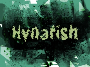 H Hyenafish Font Download
