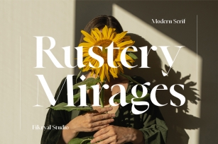 Rustery Mirages Font Download