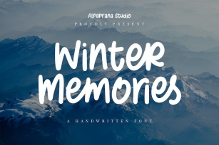 Winter Memories Font Download