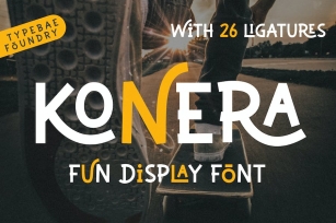 Konera Fun Display Font Font Download