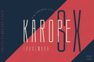 Karope SX Font Download