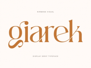 Giarek - Versi Font Download