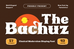 The Bachuz Trial Font Download