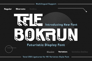 THE BOKRUN Trial Font Download
