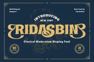 Ridasbin Trial Font Download