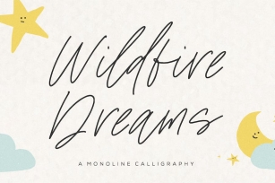 Wildfire Dreams Script Font Font Download