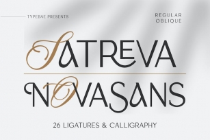 Satreva Nova Sans Font Font Download