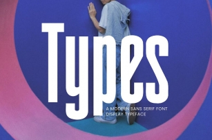Types Modern  Futuristic Sans Serif Font Typeface Font Download