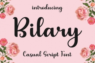 Bilary Font - Casual Script Font Font Download