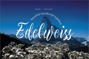 Edelweiss - Script Font Download