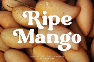 Ripe Mango - Retro Display Font Download