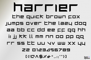 Harrier Font Download