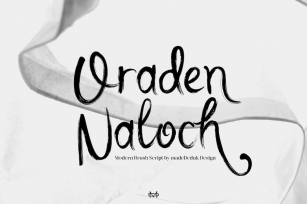 Oraden Naloch - Brush Script Font Download