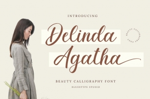Delinda Agatha - Calligraphy Font Font Download