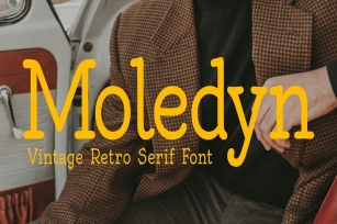 Moledyn Font – Vintage Retro Serif Font Font Download