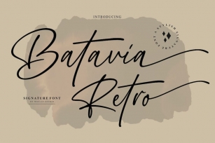Batavia Retro Font Download