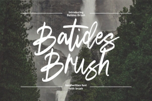 Batides Brush Font Download