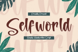 Selfworld Handwritten Font Font Download