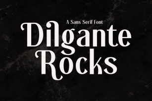 Dilgante Rocks Font Download