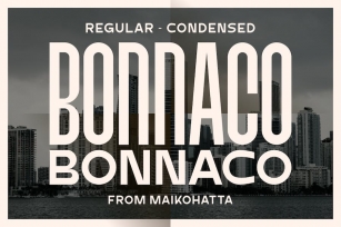 Bonnaco Font Font Download