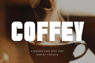 Coffey Modern Sans Serif Font Typeface Font Download
