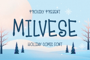 Milverse - Holiday Comic Font Font Download
